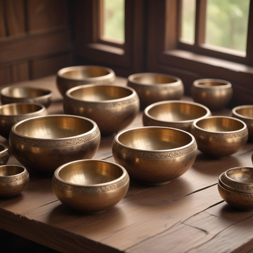 Кованые тибетские поющие чаши: характеристики, применение и критерии выбора для профессионального использования
